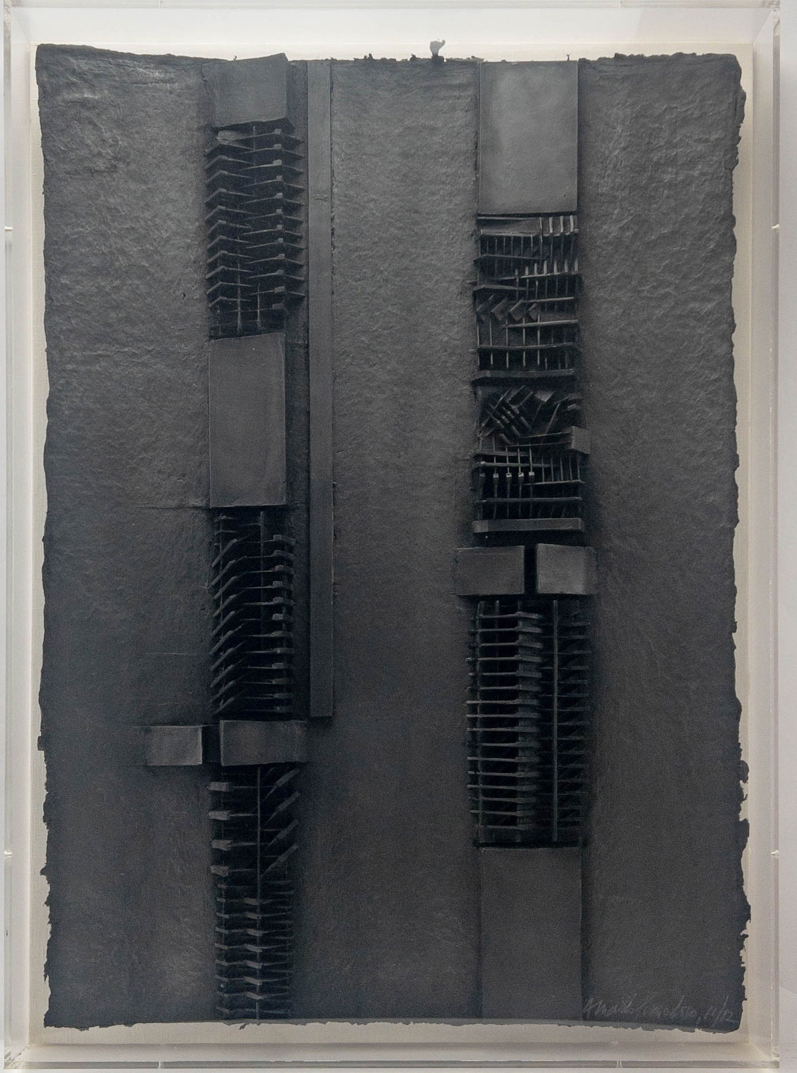 Arnaldo Pomodoro Resin and Cast Paper Sculpture (1 of 6)