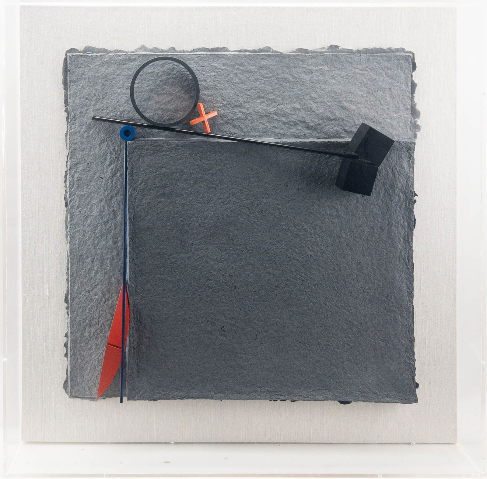 Fletcher Benton, "Tangent: Balanced-Imbalanced lll", 1981 (1 of 7)