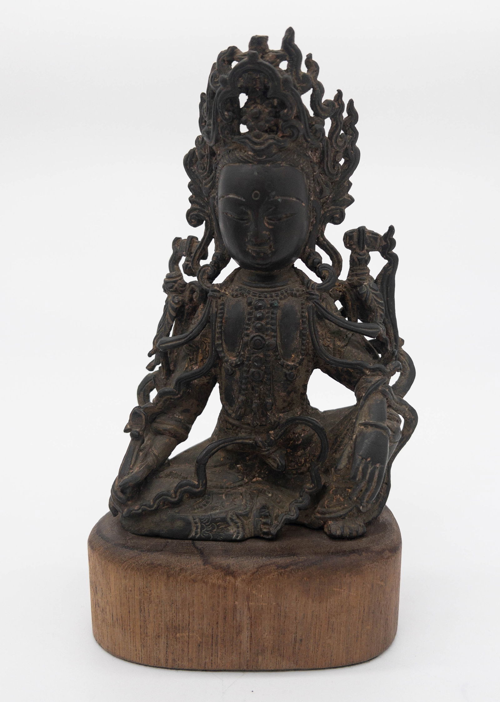 Chinese Ming-Style Bronze Guanyin (1 of 4)