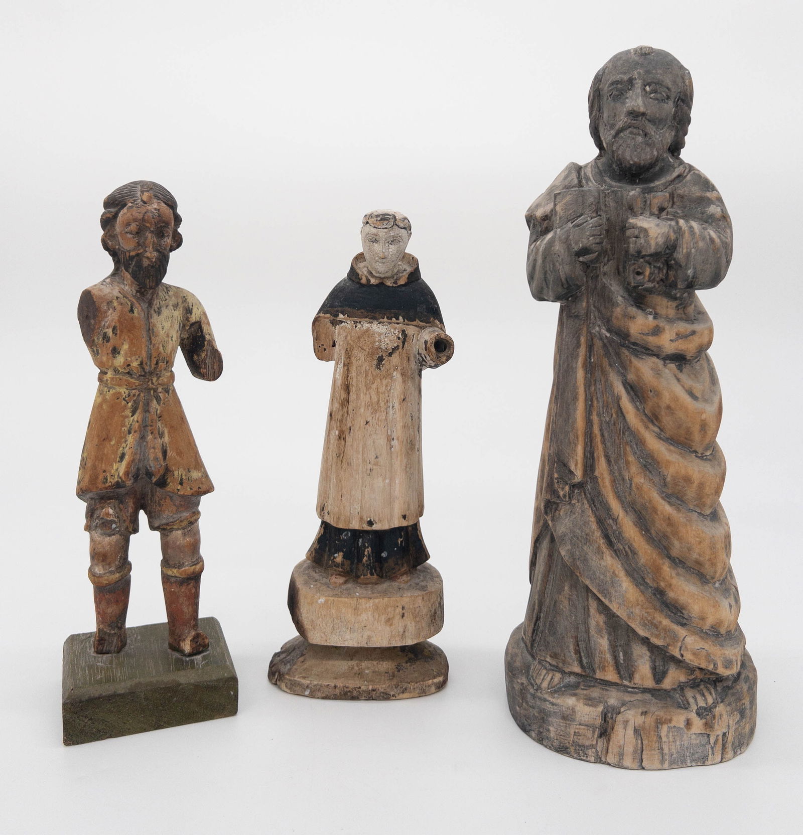 Grouping of three Filipino Santo Figures (1 of 9)