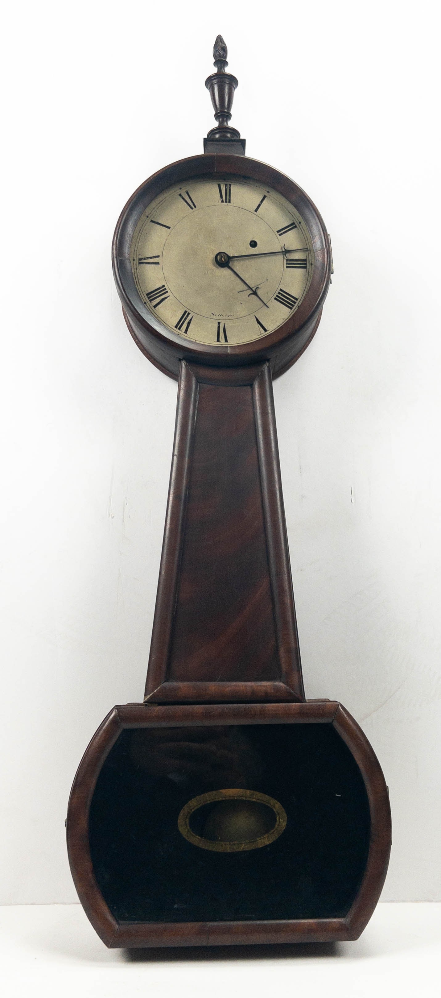 American Banjo Clock With Mahogany Case (1 of 7)