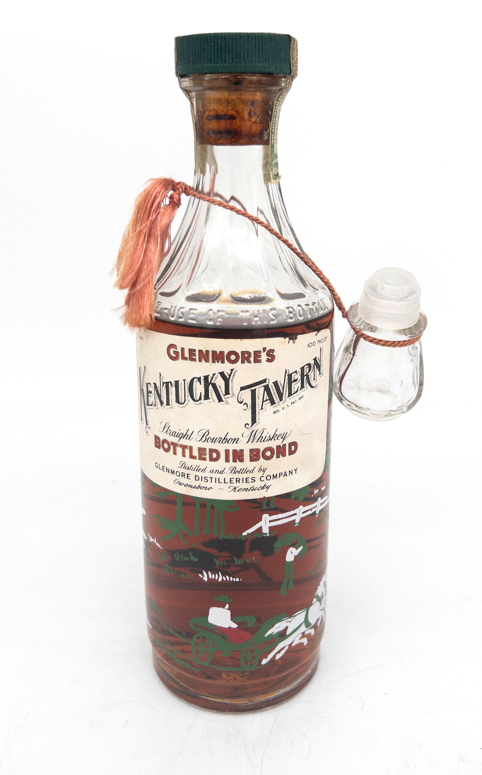 1950 Glenmore's Kentucky Tavern Bourbon Whiskey Decanter (1 of 6)