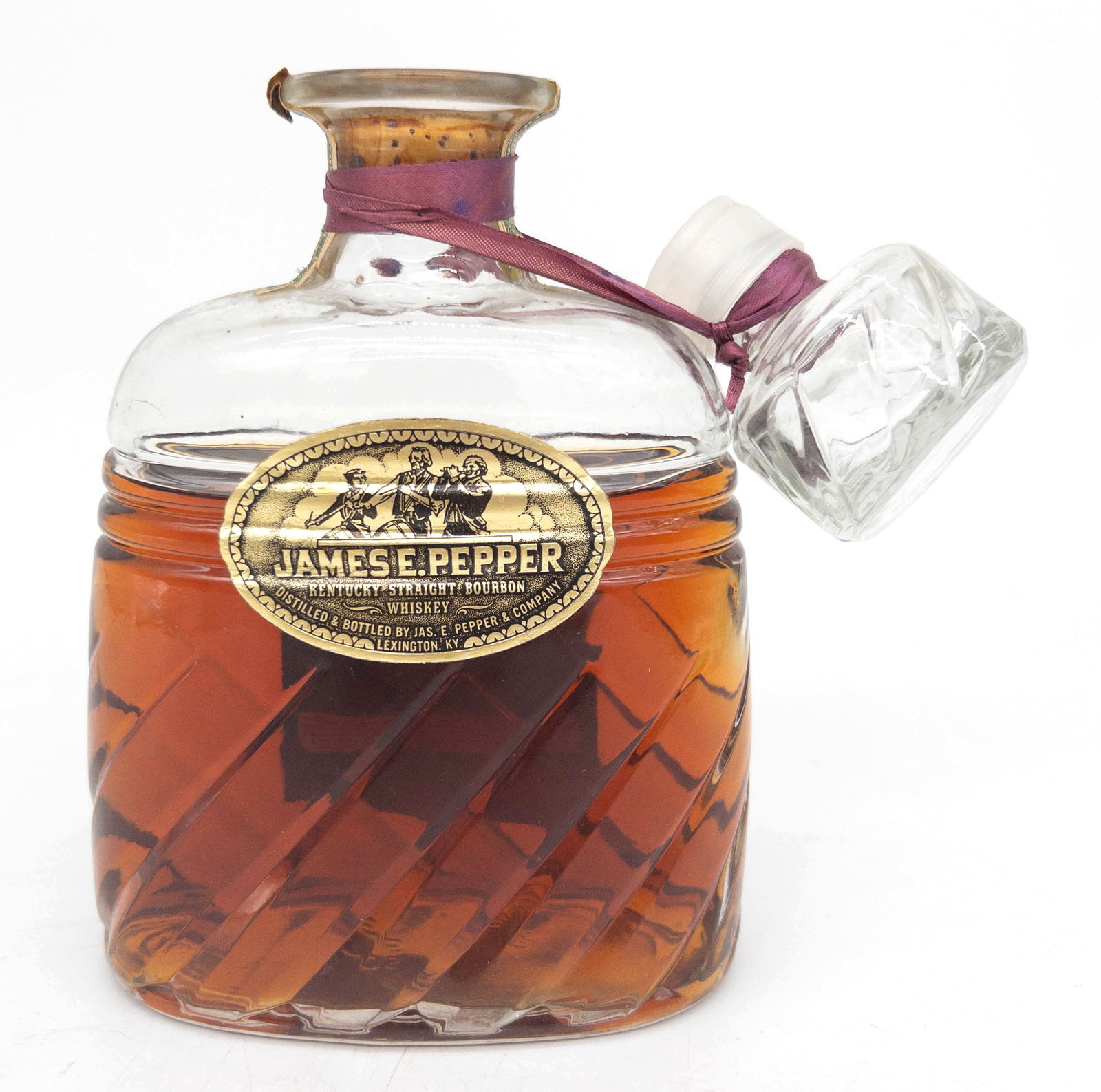 1950 James E. Pepper Kentucky Bourbon Whiskey Decanter (1 of 6)