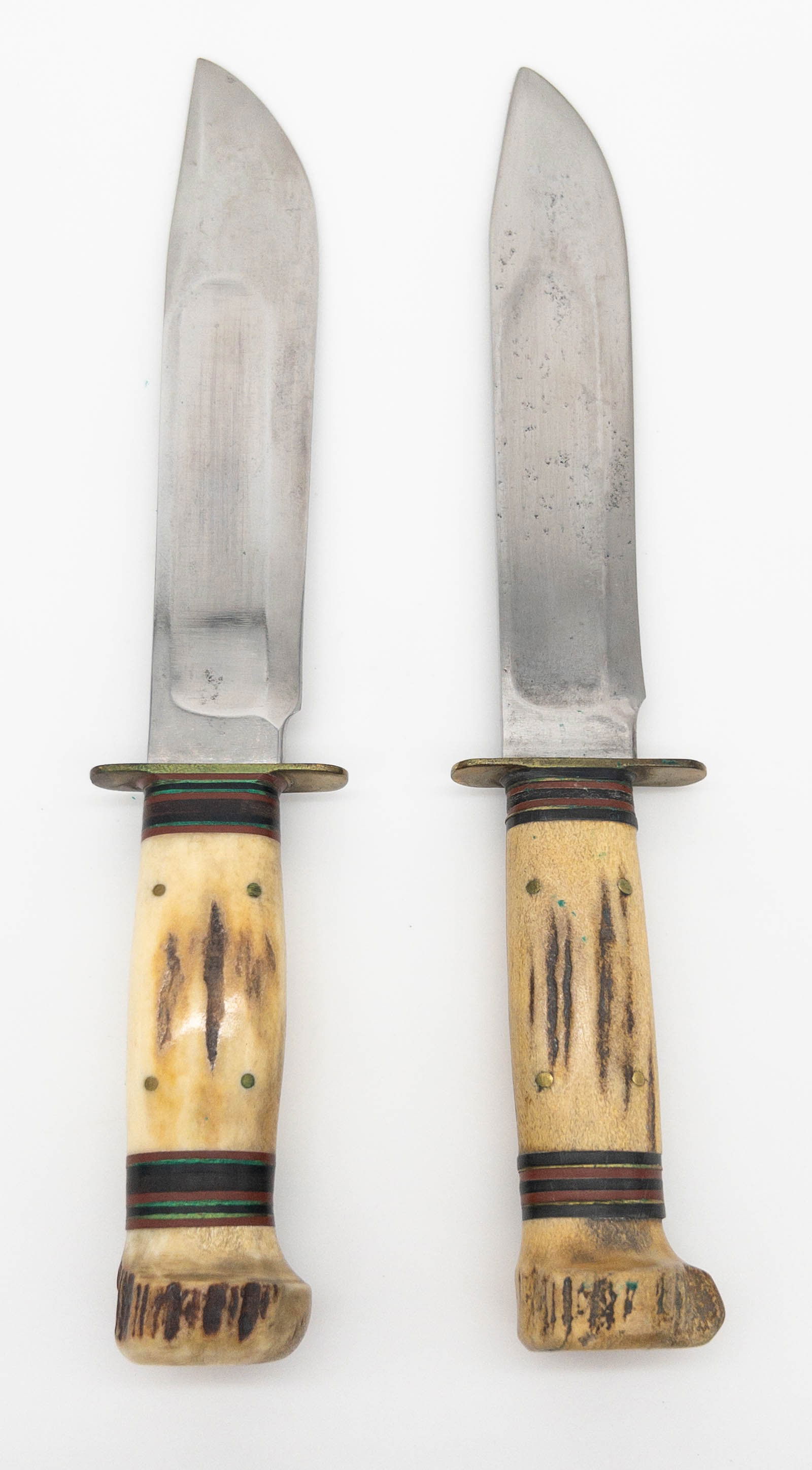Two (2) Marbles Stag Handle Knives (1 of 6)