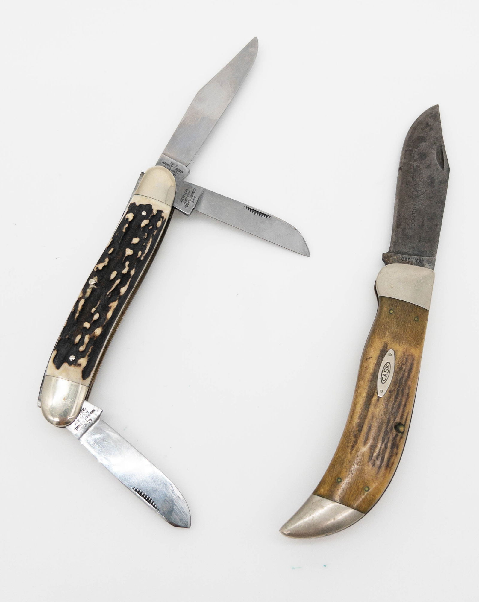 Two (2) Folding Knives: Case Bulldog & Solingen Rigid (1 of 8)
