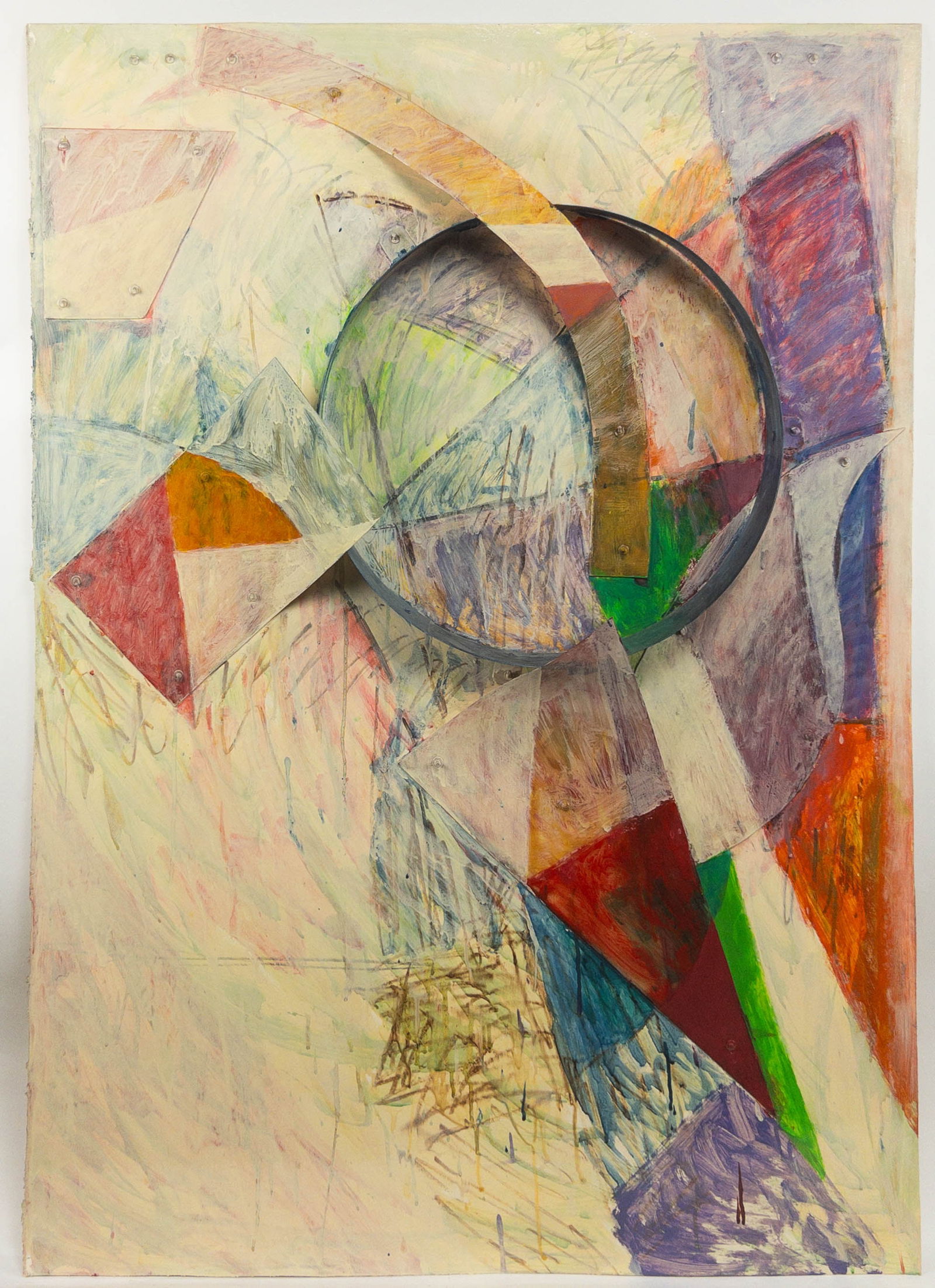 Tom Holland Three-Dimensional Epoxy Mixed Media Painting (1 of 9)