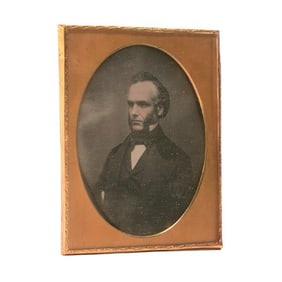Half Plate Daguerreotype of John Deere