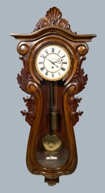 Adolph Bergmann, Reichenberg, Vienna wall clock