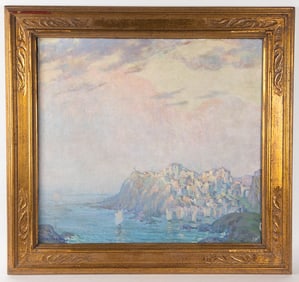 Nicola D'Ascenzo, "Cliff Dwellings" Oil Painting