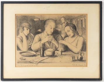 Pele de Lappe (1916-2007) Lithograph
