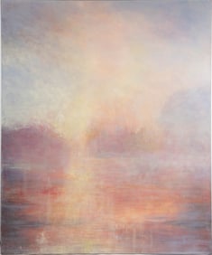 Dan Taylor "Indian Springs", Oil on Canvas, 72" x 60"