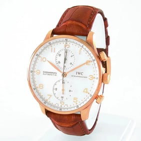 18k Gold IWC "Portuguese" Wristwatch