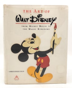 Signed "The Art of Walt Disney" book by Christopher Finch