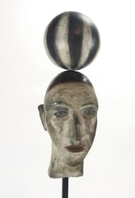 "Martine in Bronze" Sculpture by Joe Brubaker