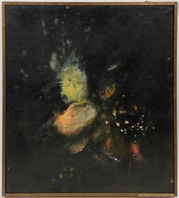 Sungwoo Chun "The Night Kingdom" 1961 Oil on Canvas