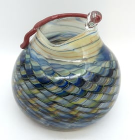 Large George Greich Art Glass Vase