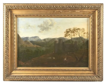 Charles Webb, Oversized, Castle In A Landscape