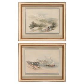 Two David Roberts Prints