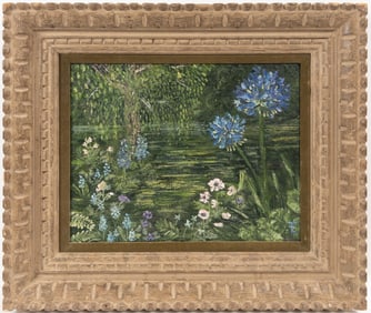 Elizabeth Charleston Floral Painting, "Moonlight"