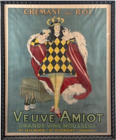 Veuve Amiot / Cremant Du Roi, Paris, Leonetto Cappiello, Poster