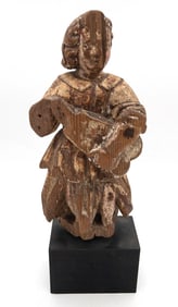 15th/16th Century Italian Wood Carved Santos