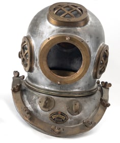 Antique Korean Diver's Helmet