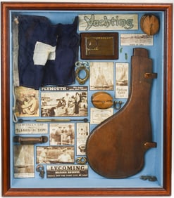 Yachting Nautical Shadow Box Diorama