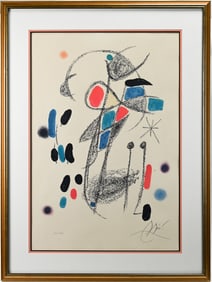 Joan Miro "Garden of Miro" Lithograph