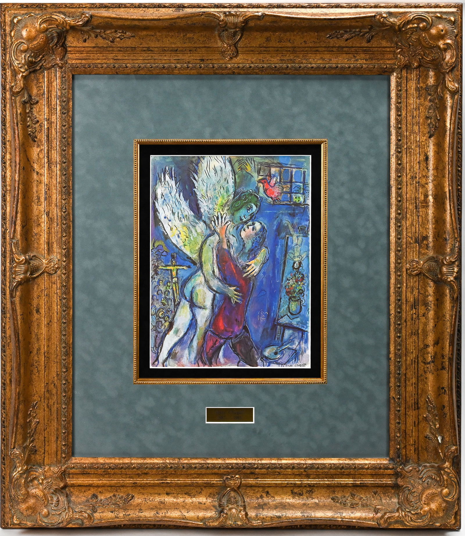 Marc Chagall "Lutte de Jacob Avec L'ange" Offset Lithograph (1 of 5)