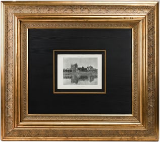 Claude Monet "L'Eglise De Vernon" Heliogravure