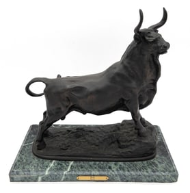 George Gardet French Bronze Bull