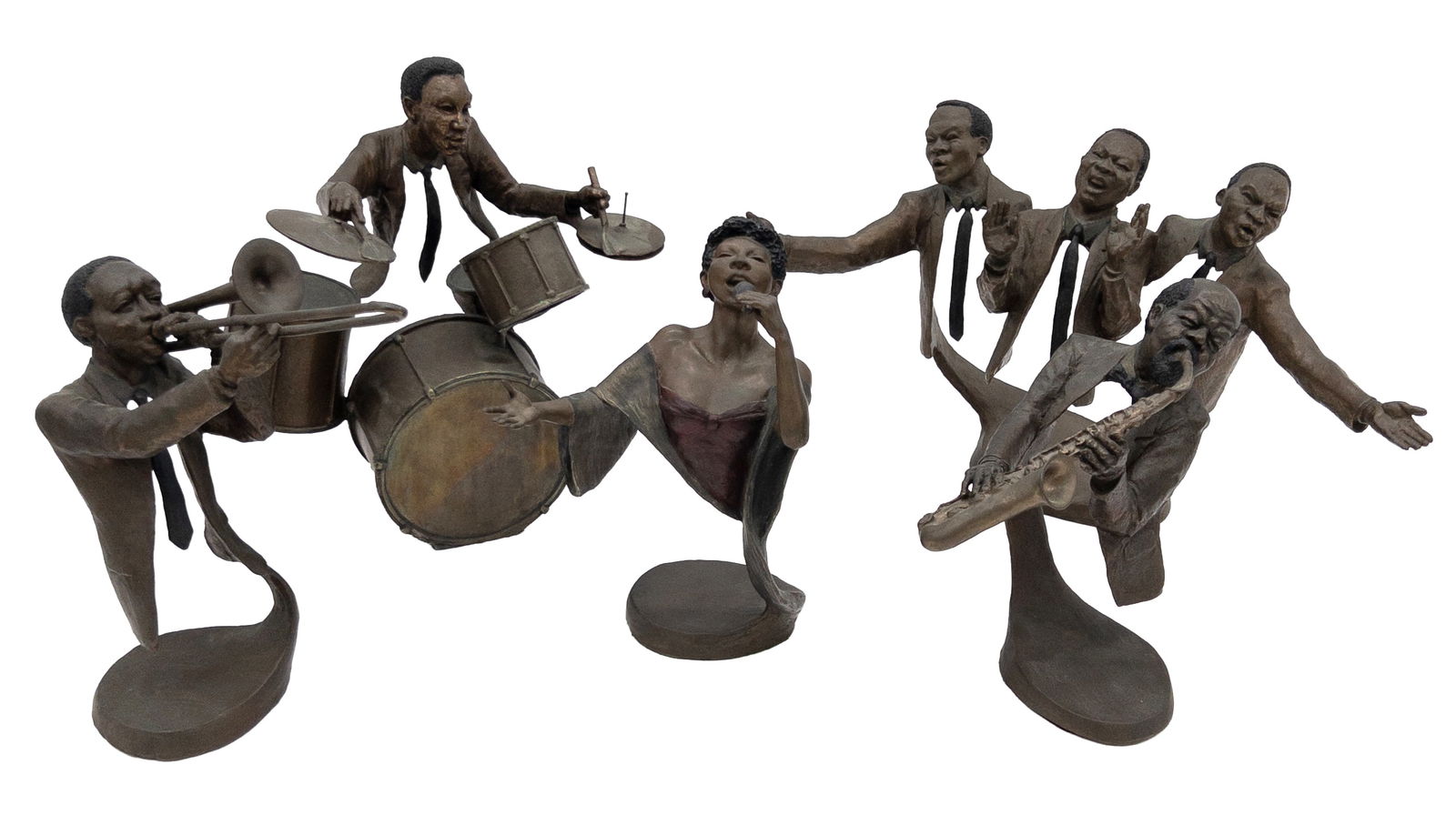 Mark Hopkins 5 Pc. Bronze Jazz Band Group (1 of 11)