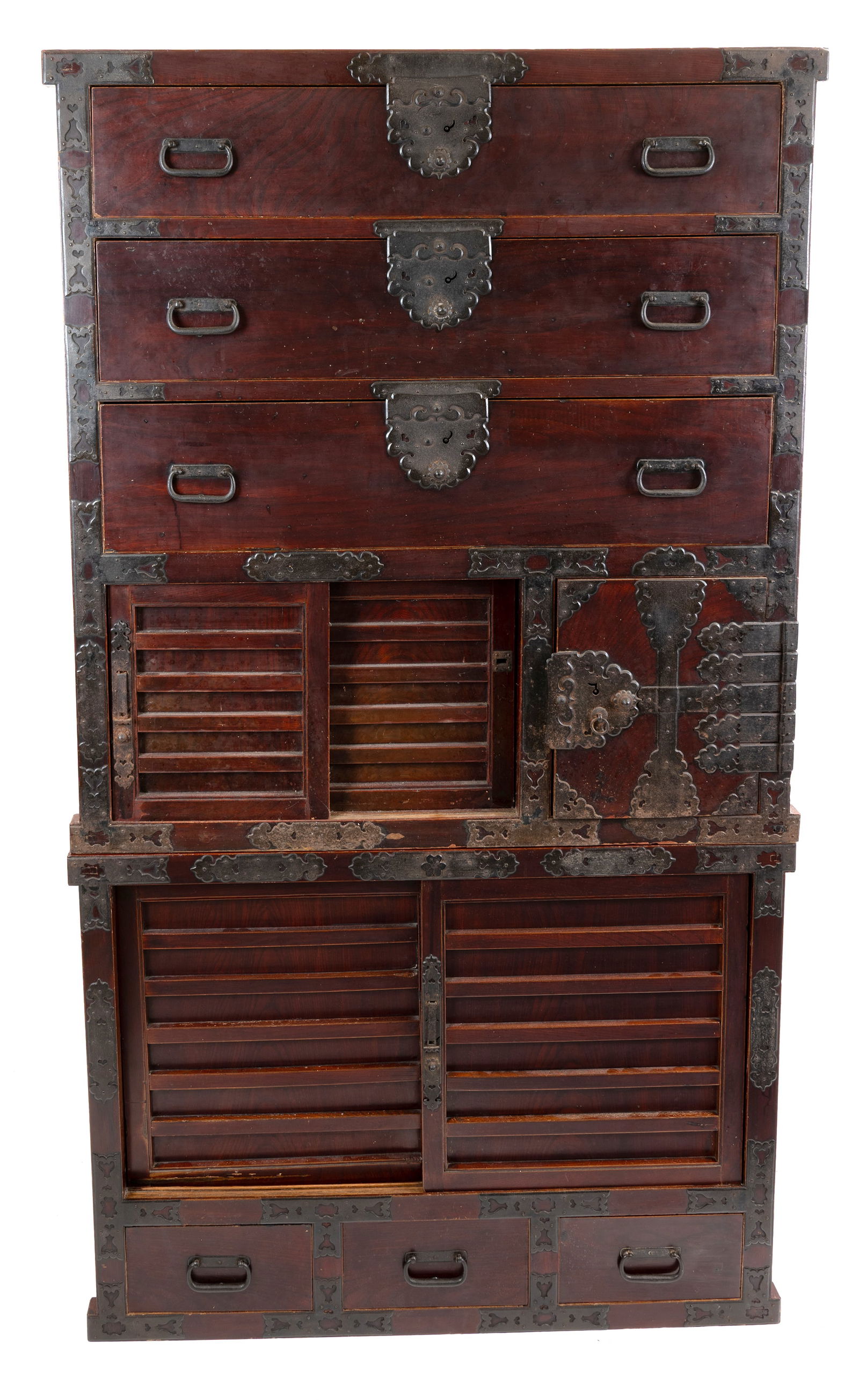 Large Japanese Stacking Tansu (1 of 4)