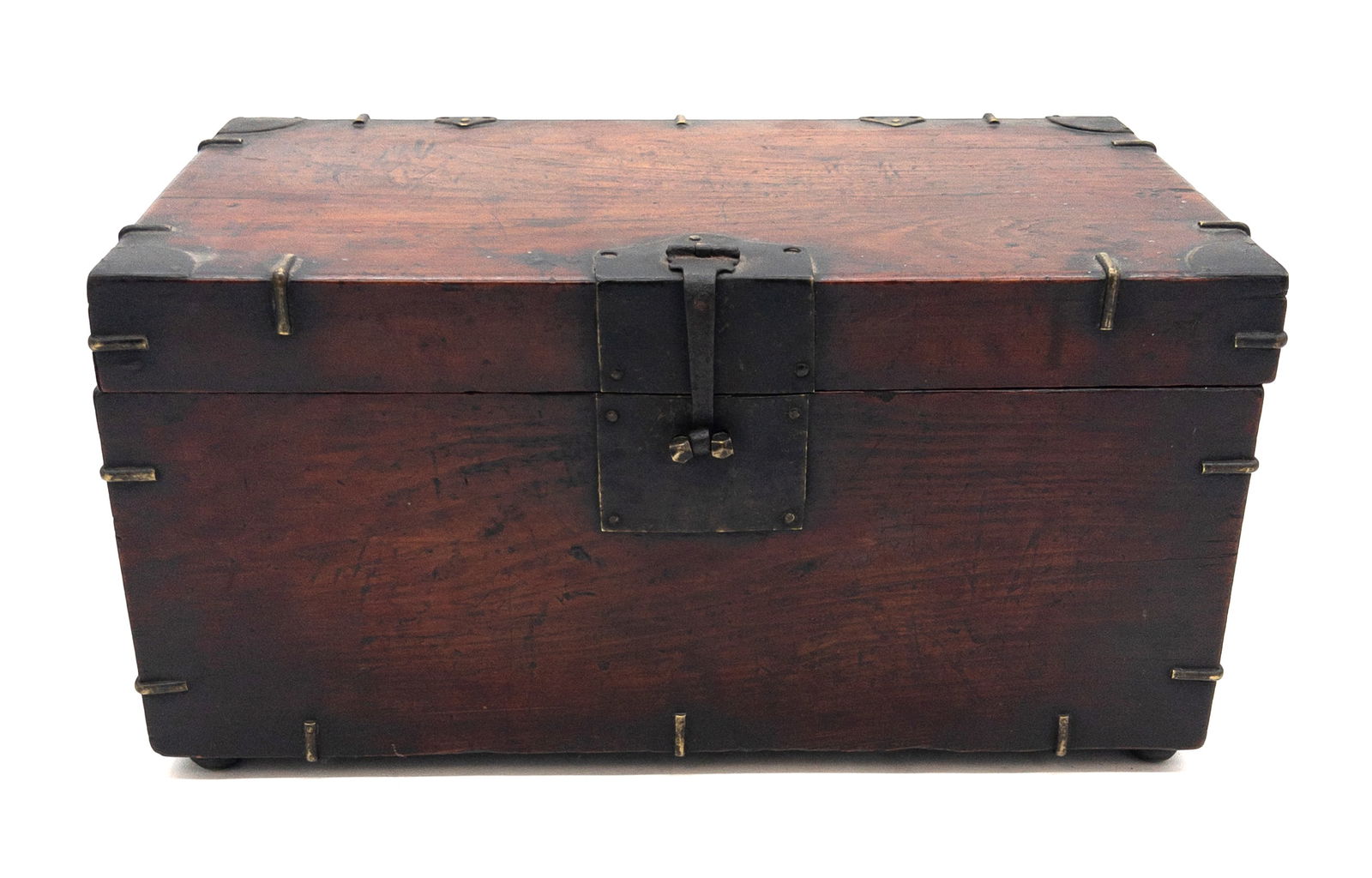 Late 19th C. Joseon Korean Wood Stationery / Document Box (1 of 4)
