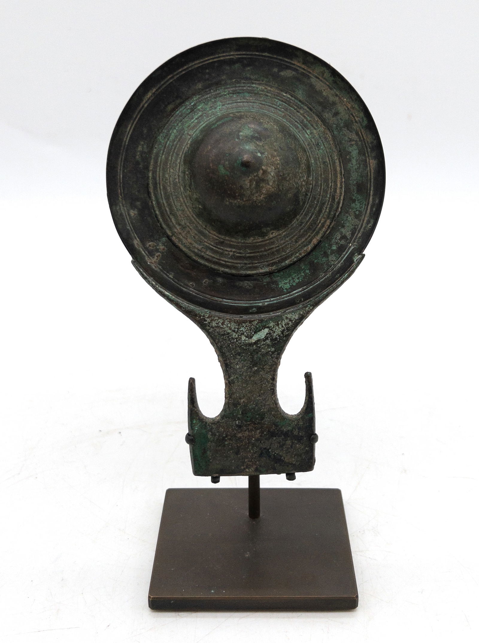 Indonesian Bronze Mirror 12th Century (1 of 4)
