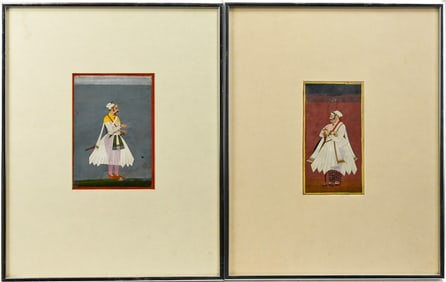 19th Indian Miniature Paintings