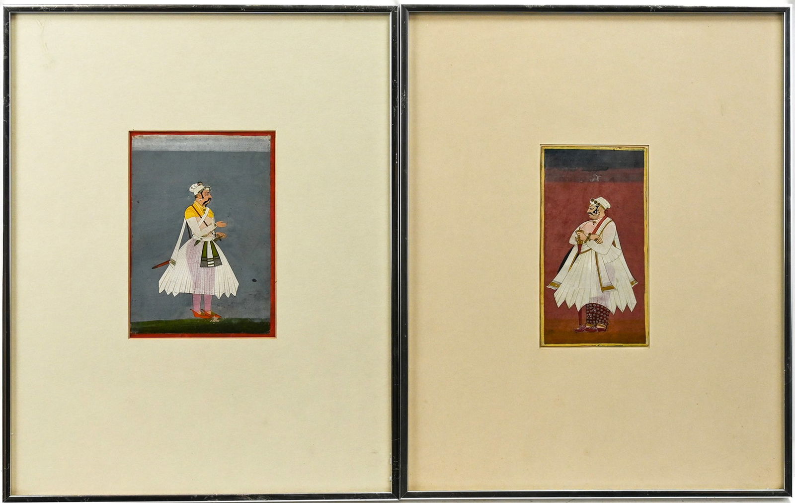 19th Indian Miniature Paintings (1 of 3)