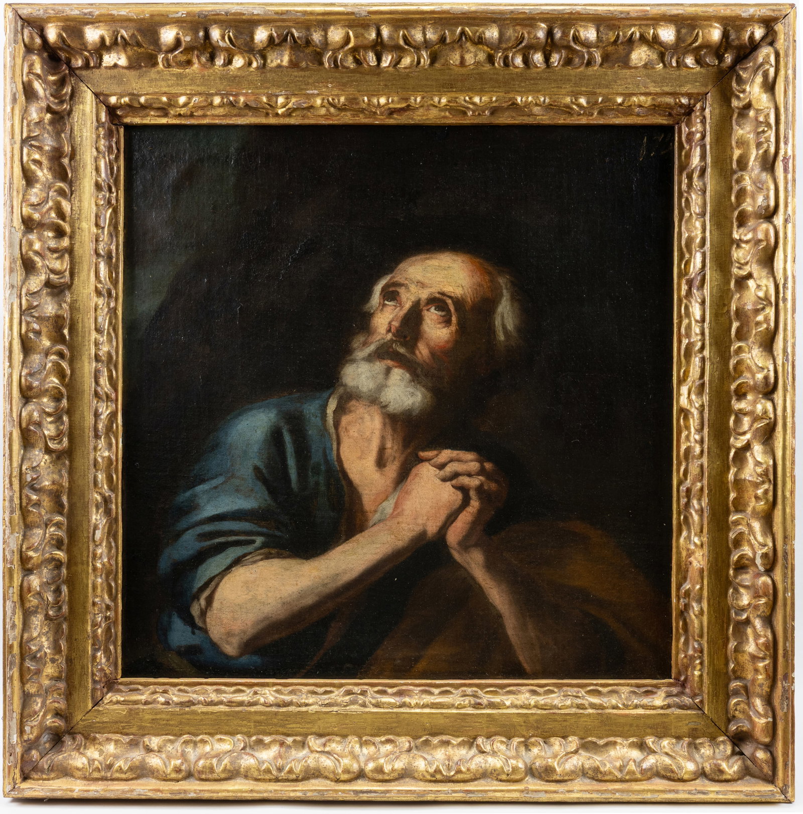 Follower Of Jusepe De Ribera (Spanish, 1591-1652) - The Penitent Saint Peter (1 of 3)