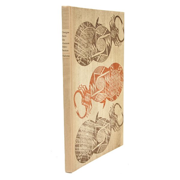 Designs from the Ancient Mimbrenos Grabhorn: Designs from the Ancient Mimbrenos with a Hopi Interpretation, by Fred Kabotie, 83pp, one of 250 copies, published by Grabhorn Press, 1949, original dust jacket.