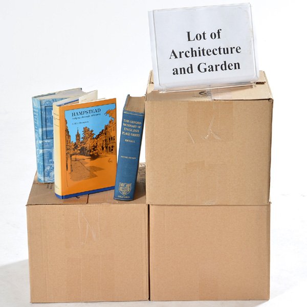 Lot Of Miscellaneous Architecture And Garden Books: Lot of miscellaneous architecture and garden books and possibly others, good condition.