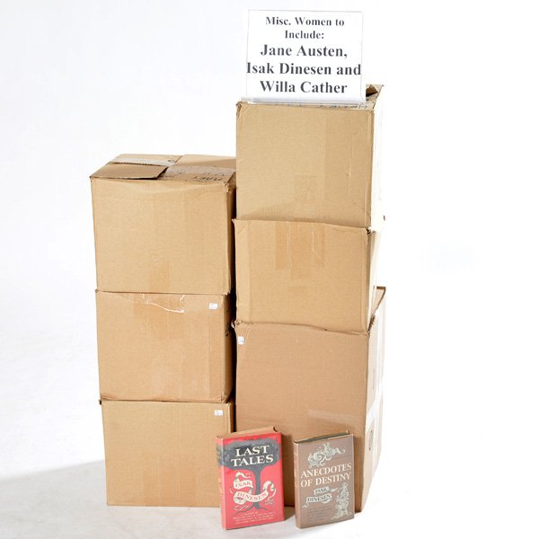 Lot of Miscellaneous Books By Woman Authors: Lot of miscellaneous books by woman authors to include: Jane Austen, Willa Cather,Katherine Anne Porter and Isak Dinesen and possibly others, good condition.
