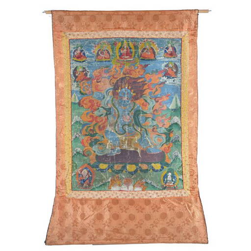 Tibetan Thangka Jun 08, 2013 San Rafael Auction Gallery in CA