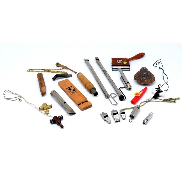 Large Group of Whistles: Grouping of Whistles.