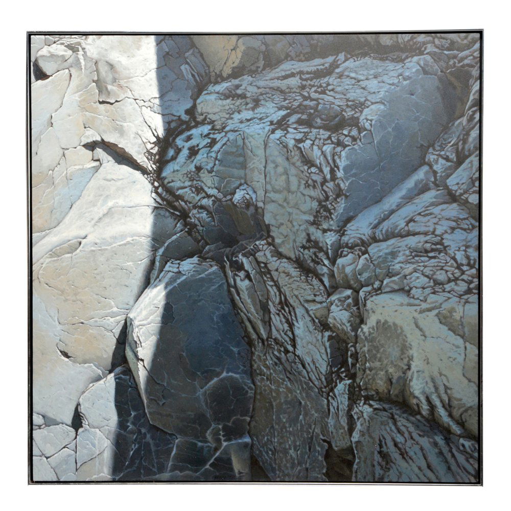 Gus Heinze, "H 177", acrylic on panel, 40" x 40": Gus Heinze, (German/American, b. 1926) "H 177", acrylic on panel, signed and titled verso, 40" x 40". Good condition.