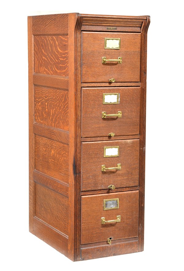 Yawman and Erbe oak file cabinet, Rochester NY (1 of 1)