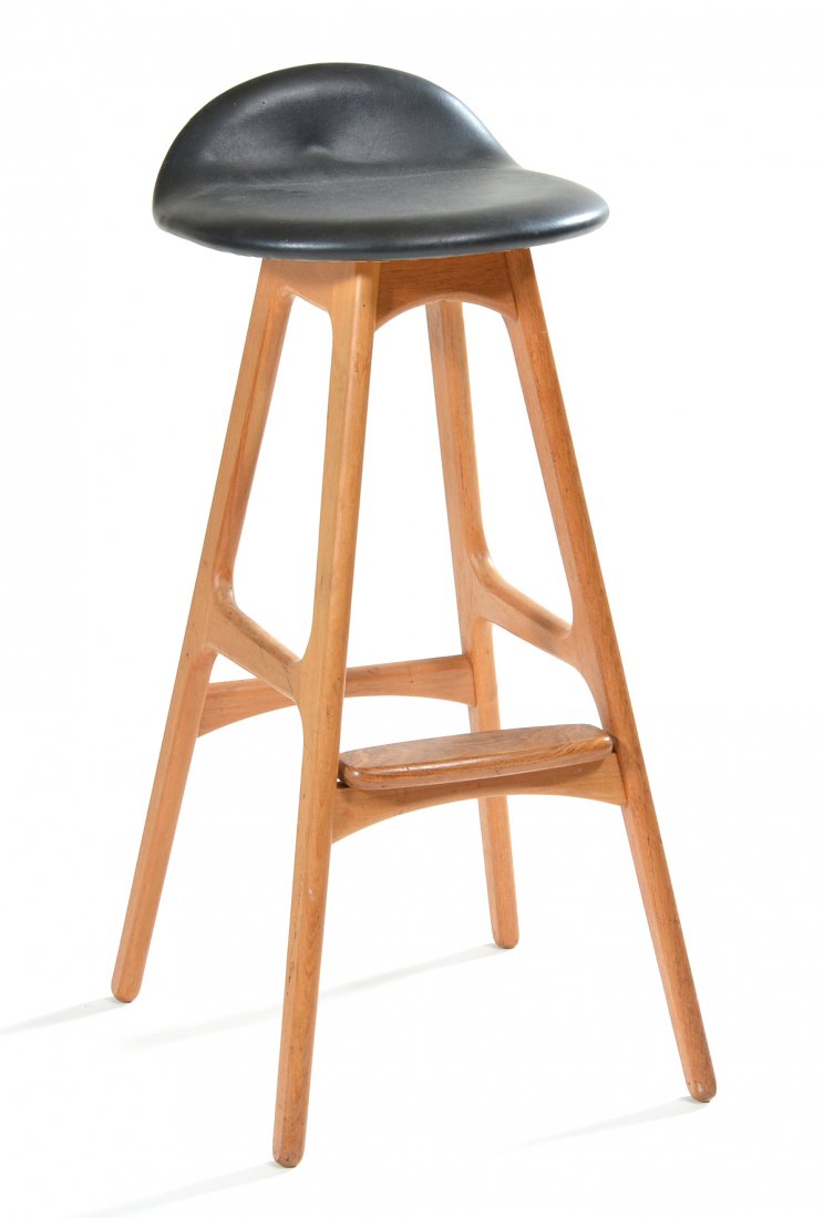 Erik Buck / O. D. Mobler Danish barstool (1 of 2)