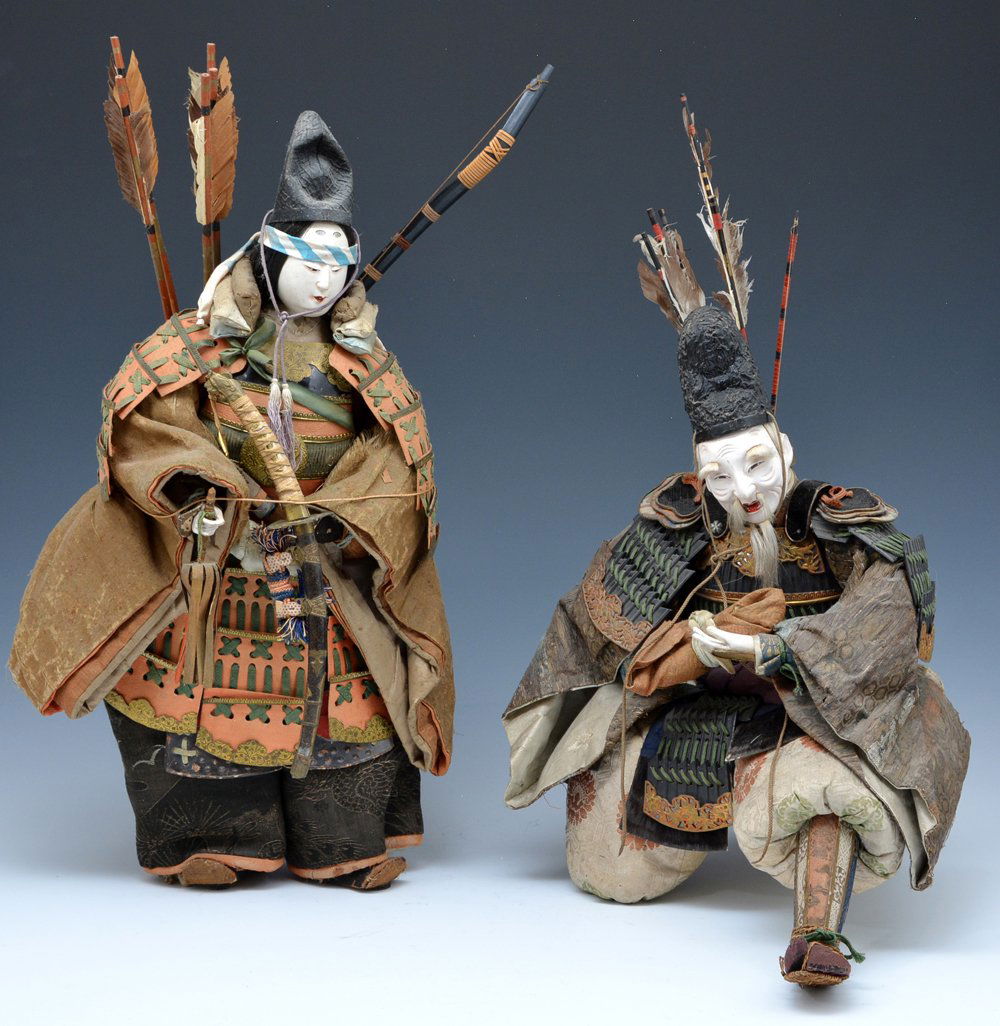 Japanese dolls, Jingu and Takenouchi (1 of 3)