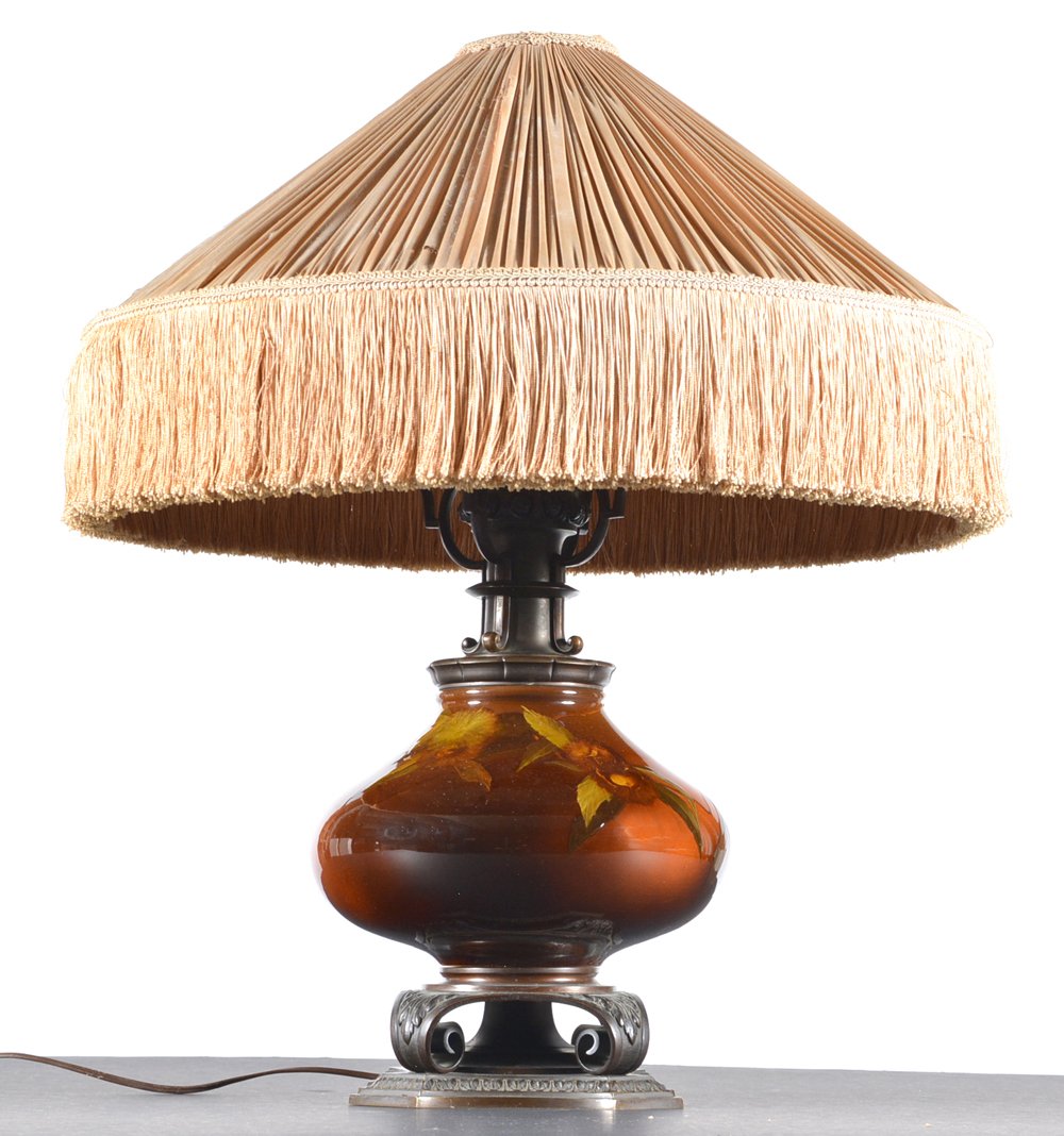 Rookwood Table lamp, Harriette Rosemary Strafer (1 of 3)