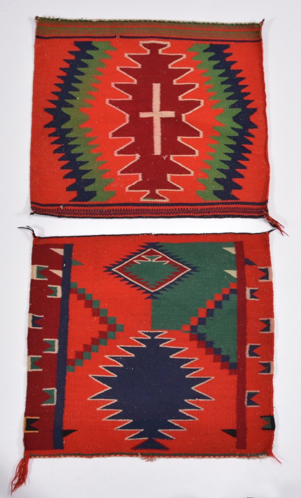 Two Navajo Germantown Mats (1 of 1)
