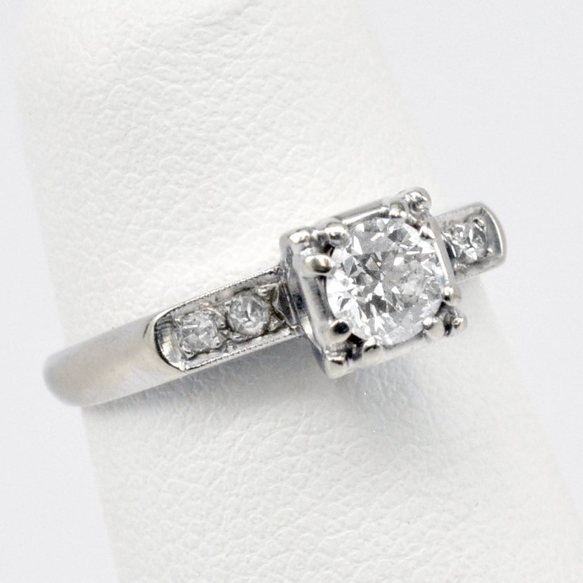 Vintage 14k Gold & Diamond Ring (1 of 1)